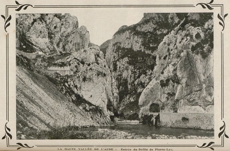entrée des gorges de la Pierre-Lys